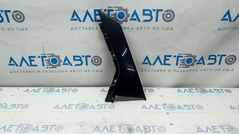 Door trim side rear left Ford Fusion mk5 13-20 rear, black gloss, scratches, air on edge