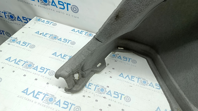 Left arch trim Toyota Prius 30 12-15 plug-in, gray, pressed, for dry cleaning