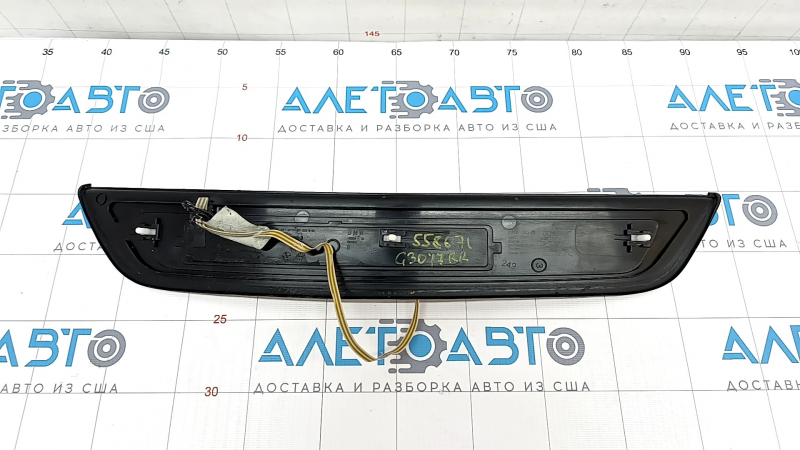Door sill trim outer rear right BMW 5 G30 17-23 Sport Line, with illumination, corrosion