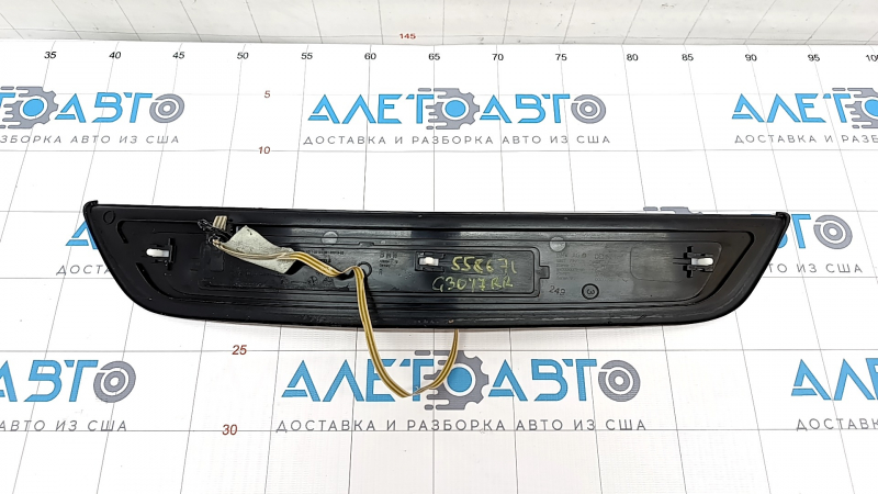 Door sill trim outer rear right BMW 5 G30 17-23 Sport Line, with illumination, corrosion