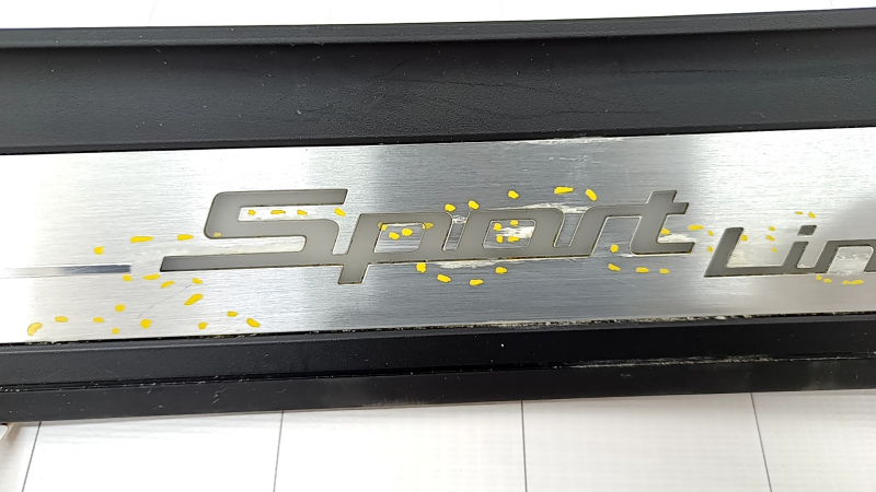 Door sill trim outer rear right BMW 5 G30 17-23 Sport Line, with illumination, corrosion