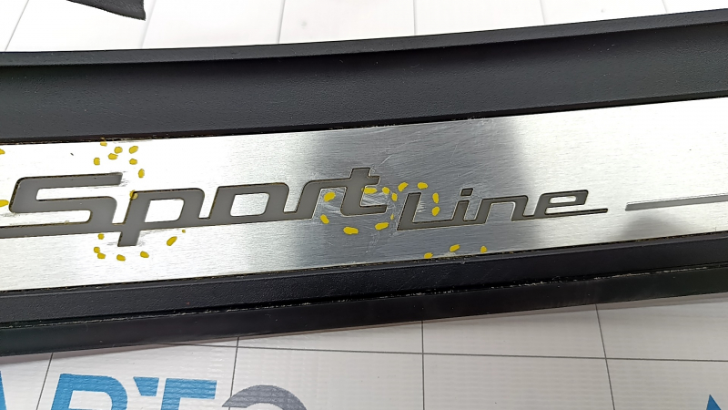 Door sill trim outer rear left BMW 5 G30 17-23 Sport Line, with illumination, corrosion