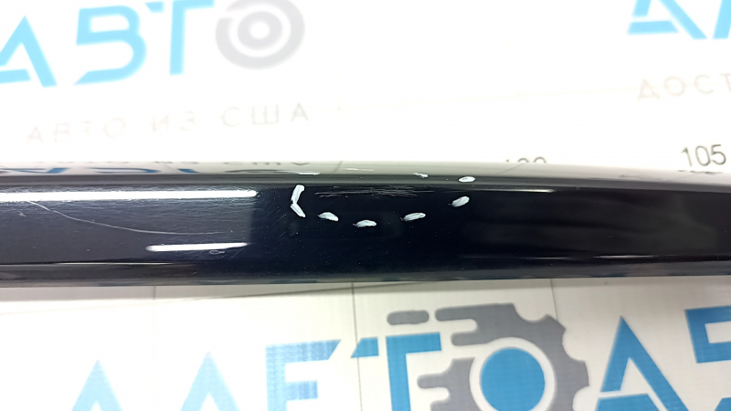 Rear bumper molding center BMW 5 G30 17-20 scratches