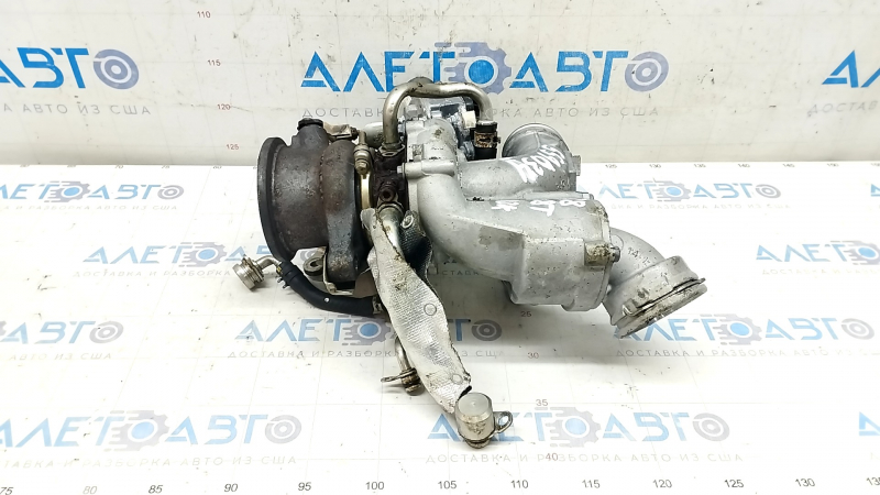 Turbine assembly with manifold and cooling pipes VW Passat b8 16-19 USA 1.8T, 2.0T 83k