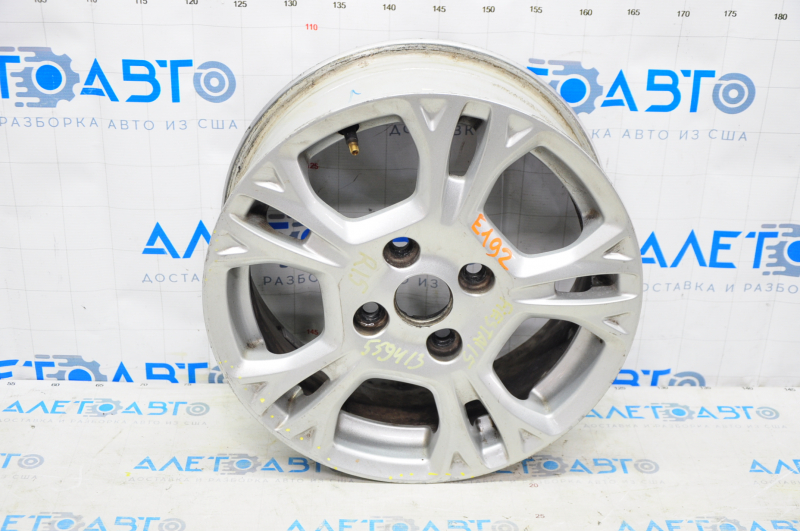 Wheel disk R15 Ford Fiesta 11-19 type 1 curb, paint peeled off