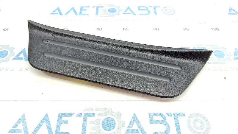Door sill trim rear left outer Hyundai Sonata 15-19 black, scratch