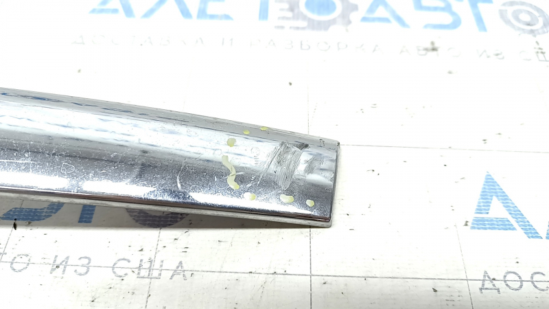 Ford Fusion mk5 trunk lid molding 17-20 chrome, broken fasteners, scratches