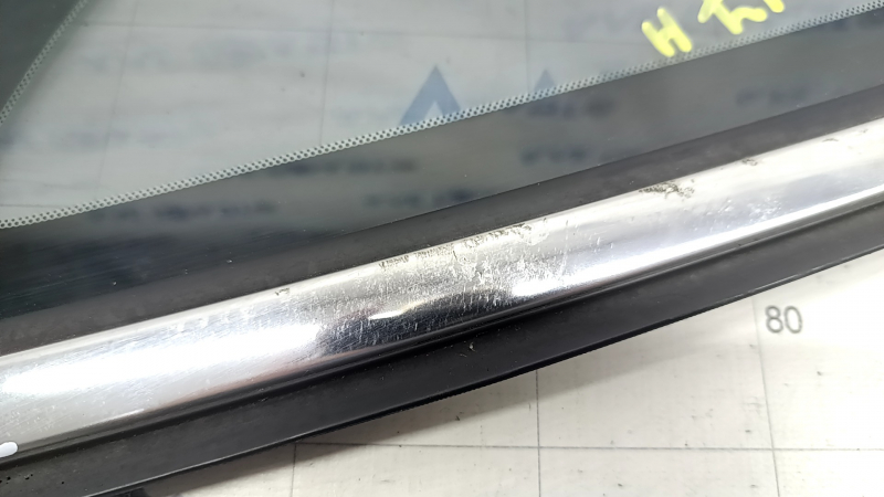 Window blind glass rear left Ford Fusion mk5 13-20 two chrome, scratches