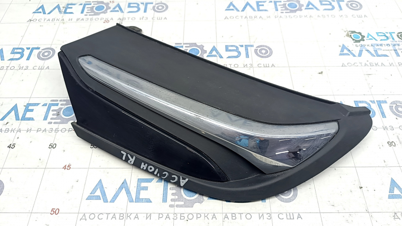 Muffler cap left Honda Accord 18-22 EXL, touring, with chrome, sand