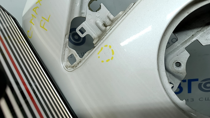Front left wing Ford C-max MK2 13-18 Energy white UG, bumpers, painted 0.2