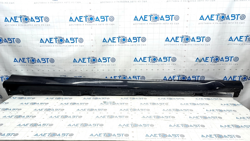 Right threshold Honda Accord 18-22 with chrome, black, scratches, sand