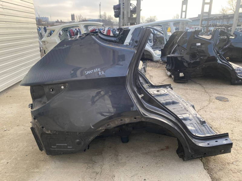 Quarter wing rear right Hyundai Santa FE Sport 13-18 on the body, graphite