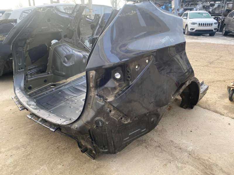 Quarter wing rear right Hyundai Santa FE Sport 13-18 on the body, graphite