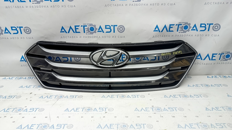 Radiator grill assembly Hyundai Santa FE Sport 13-16 prerest, sand