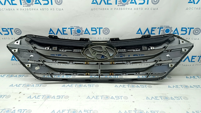 Radiator grill assembly Hyundai Santa FE Sport 13-16 prerest, sand