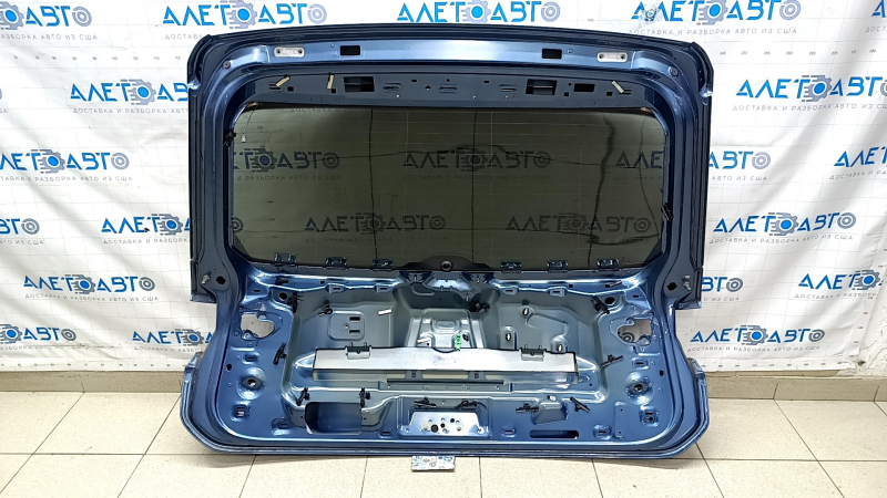 Naked trunk door with glass VW Tiguan 18- blue LD5L, butts