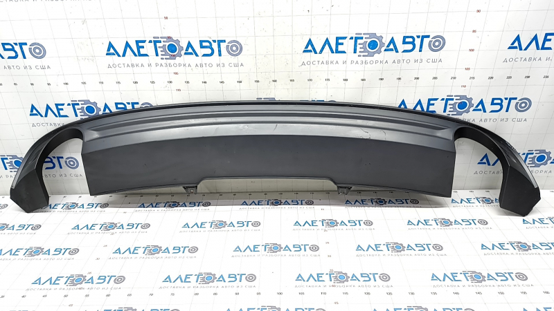 Rear bumper lip Audi A4 B9 17-18 s-line matte, scratches