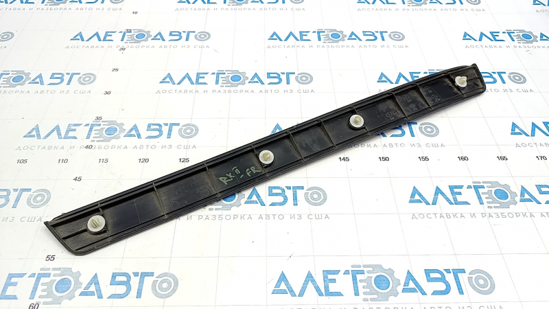 Lexus RX300 RX330 RX350 RX400h 04-08 black outer front right door sill plate