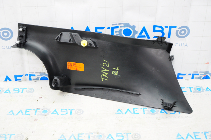 Door sill trim rear left Tesla Model Y 20- black, type 2, scratches