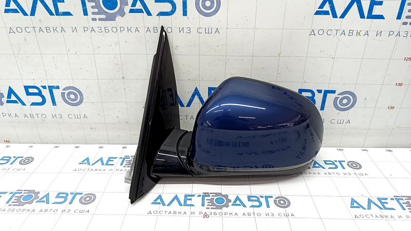 Left side mirror BMW X3 G01 18-22 5 pins, turn signal, auto-dimming, blue C1M