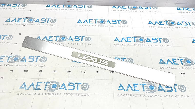 Outer door sill trim front left Lexus GS300 GS350 GS430 GS450h 06-11 chrome, for polishing