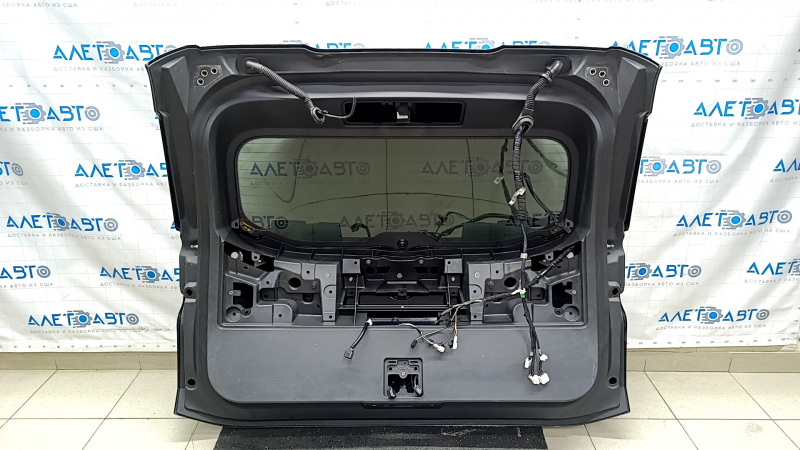 Naked tailgate with glass Nissan Rogue 21-23 S black KH3