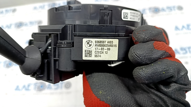 Steering column switches guitar assembly BMW X1 F48 16-18 without fog lights, under rear washer
