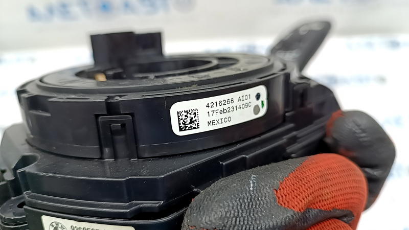 Steering column switches guitar assembly BMW X1 F48 16-18 without fog lights, under rear washer