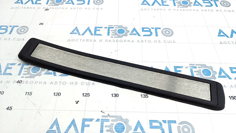 Mercedes W211 outer rear right door sill trim, chrome