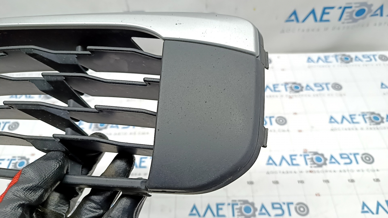 Lower grille front bumper left BMW X1 F48 16-19 X-line, open, without parking sensors, sand