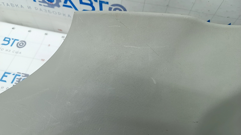 Upper left rear pillar trim Toyota Rav4 19 - gray, scratches, plastic turned white, needs cleaning