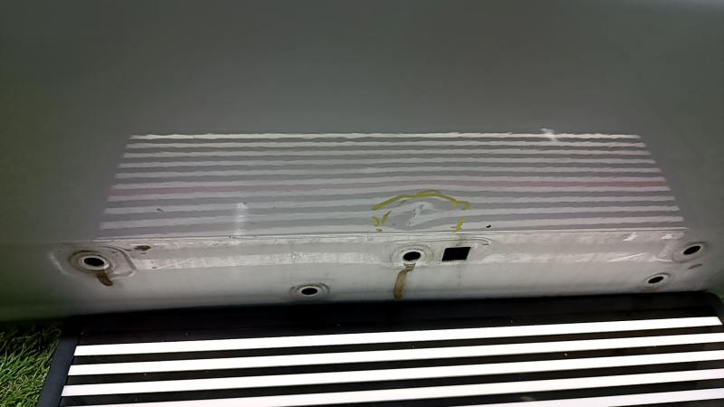 Door bare rear right BMW X1 F48 16-22 silver A83, bumpers