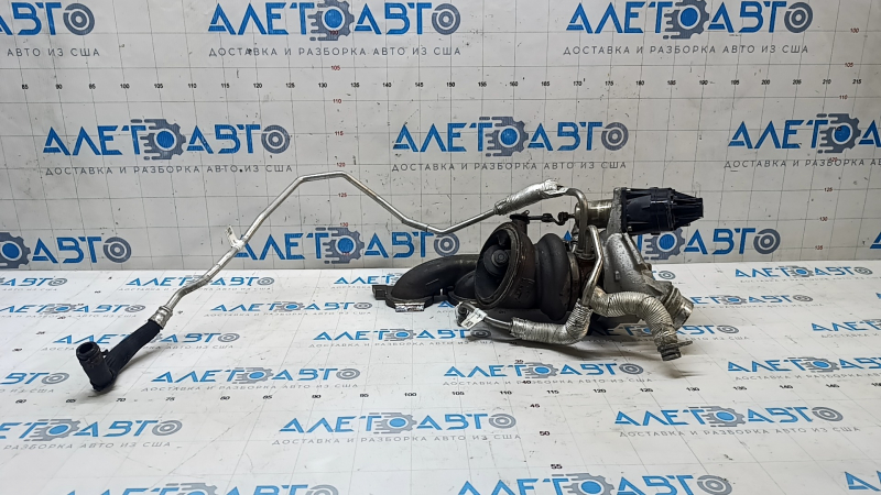 Turbine complete with manifold BMW X1 F48 16-19 B46, 47k, with cooling pipes, wedge on spare parts