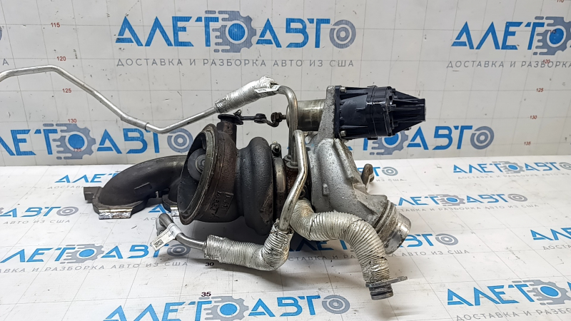 Turbine complete with manifold BMW X1 F48 16-19 B46, 47k, with cooling pipes, wedge on spare parts