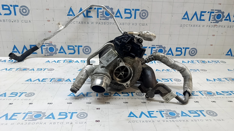 Turbine complete with manifold BMW X1 F48 16-19 B46, 47k, with cooling pipes, wedge on spare parts