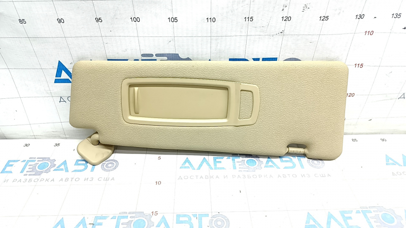 Right visor BMW X5 E70 07-13 beige, without hook, for cleaning