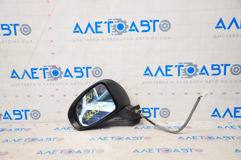 Side mirror left Toyota Prius 30 10-15 4 pins, blue 8S6