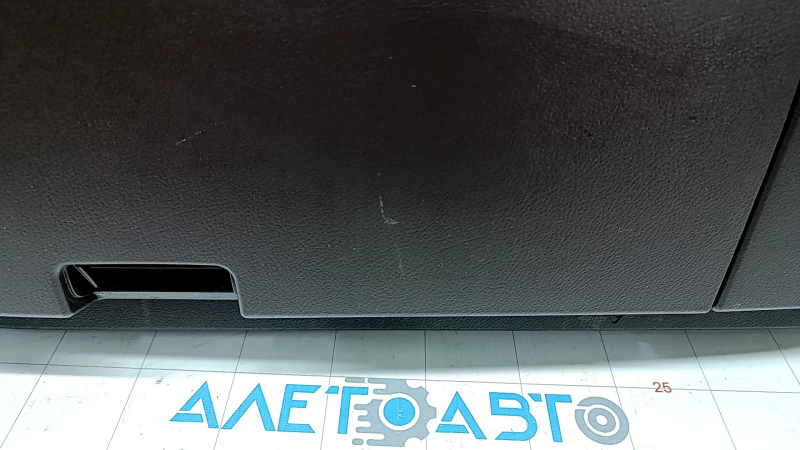 Door trim card front left Lexus RX350 RX450h 16-22 leather brown + beige, insert for light wood, scratches, missing lampshade