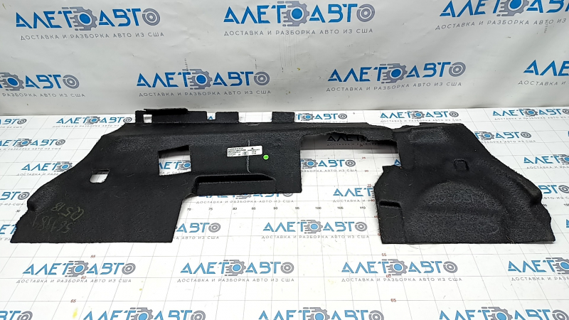 Floor covering under the 2nd row seats Audi Q5 80A 18-24 black, dry cleanable