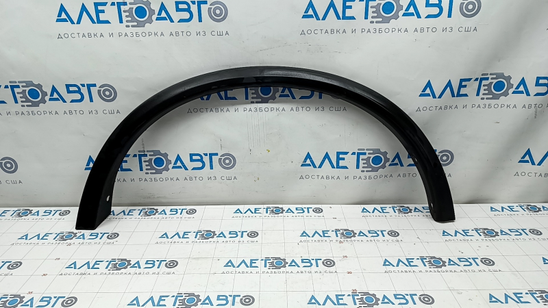 Rear left fender arch trim Nissan Rogue 14-20 structure, scratches