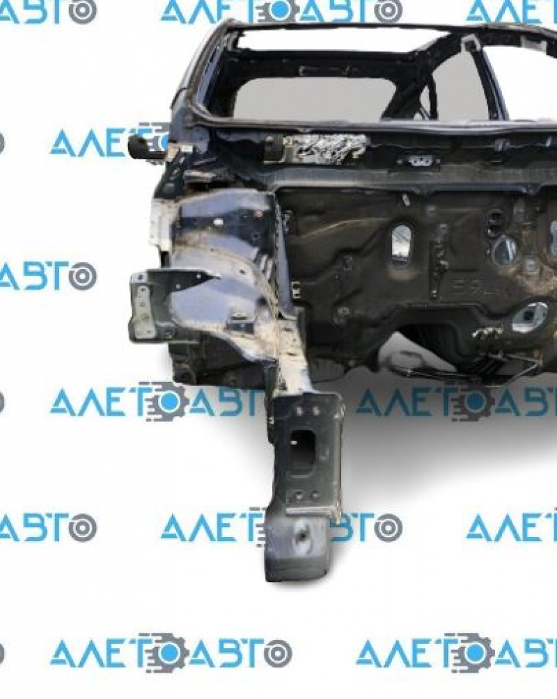 Front right quarter Toyota Prius 30 10-15 on the body, blue 8S6