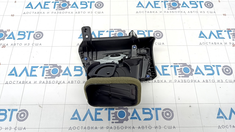 Front panel air duct deflector right Honda CRV 12-14 black with gray