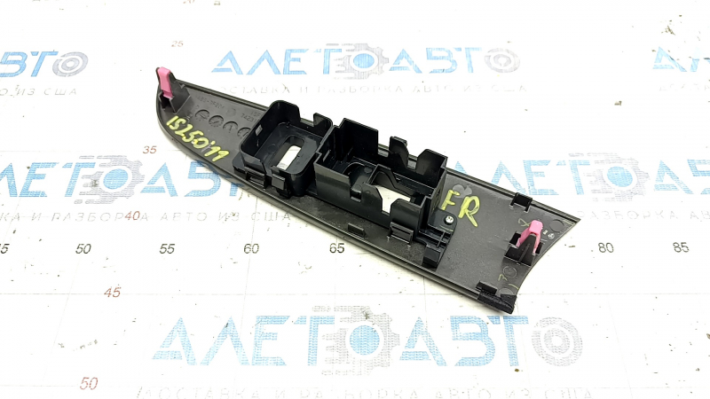 Front right window lift control trim Lexus IS250 IS350 06-13 wood grain
