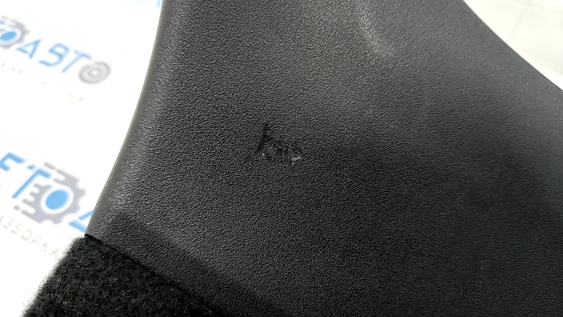 Lexus RX350 RX450h 16-22 black trunk door trim, scratches, broken fasteners, tear