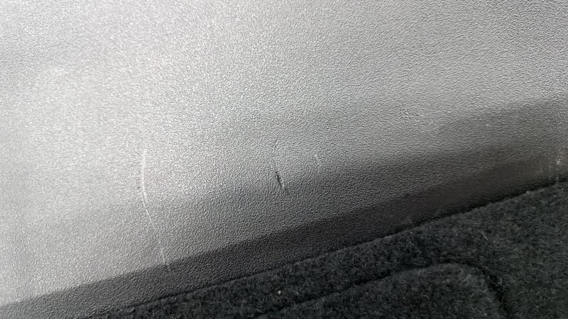 Lexus RX350 RX450h 16-22 black trunk door trim, scratches, broken fasteners, tear