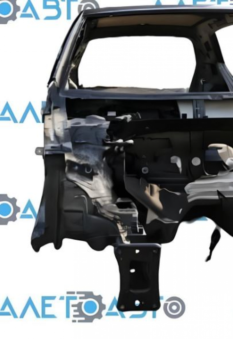 Front right quarter VW Golf 15 - on the body, black L041