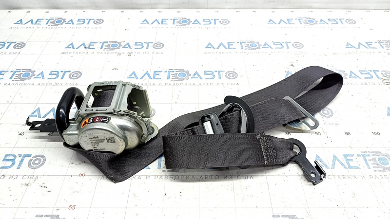 Chevrolet Volt 16 passenger seat belt - gray, torn, does not retract well