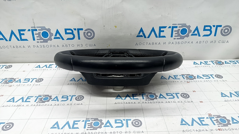 Naked steering wheel BMW 3 G20 19 - black leather, under petals, Sport, scratches, non-factory holes