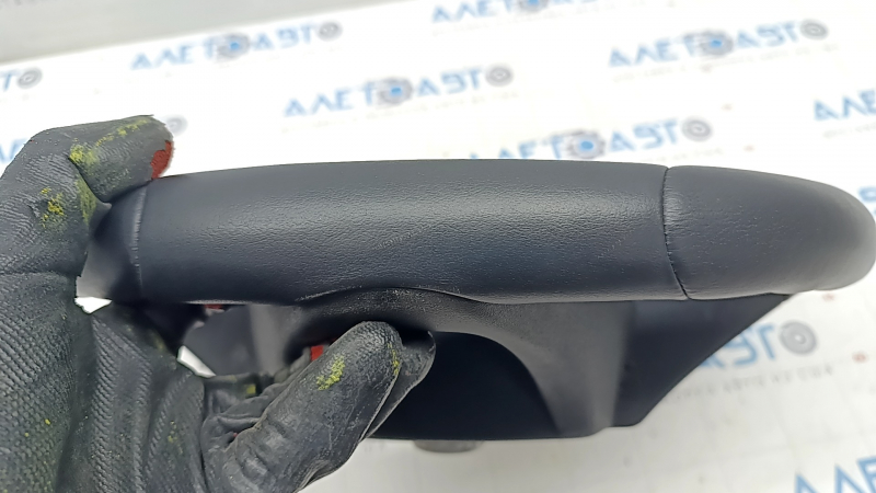 Naked steering wheel BMW 3 G20 19 - black leather, under petals, Sport, scratches, non-factory holes
