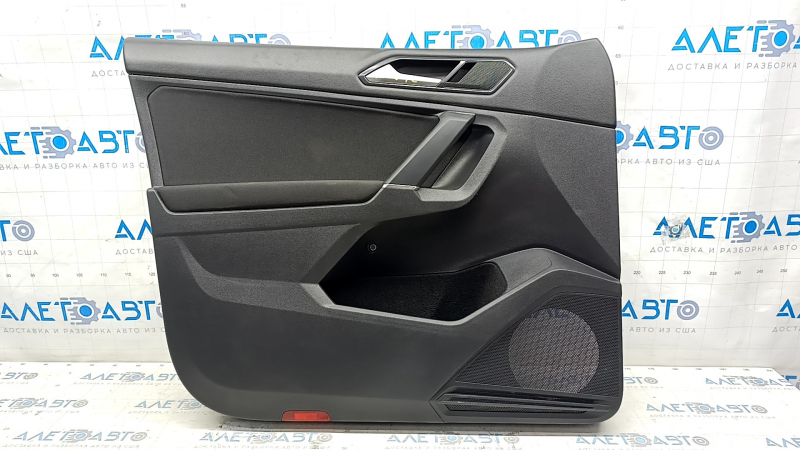 Door trim card front left VW Tiguan 18- cloth, black